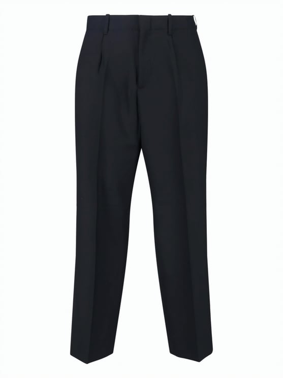 Our Legacy Straight-Leg Chino Pants with Mid-Rise Waist and Pleated Front