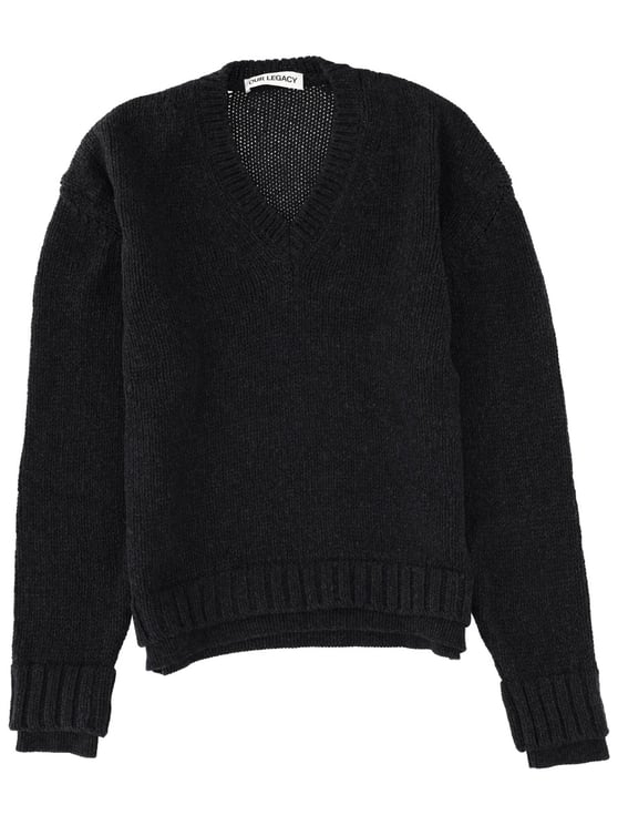 Our Legacy Black Merino Wool Sweater