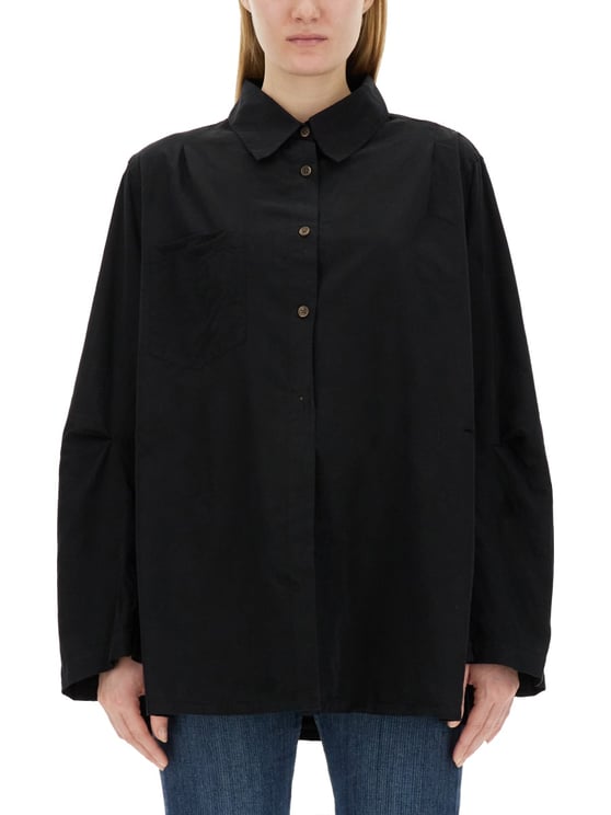 Our Legacy Relaxed Oversize Cotton-Blend Shirt