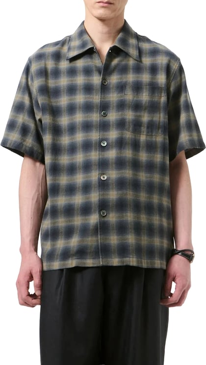 Our Legacy ENVELOP SHIRT YUKON CHECK WOOLTON