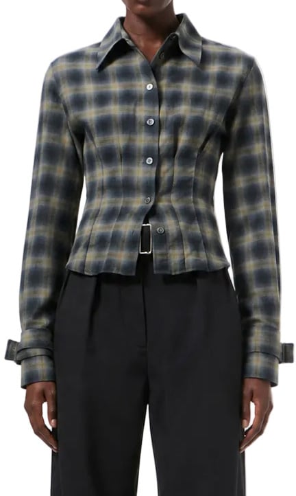 Our Legacy ENVELOP SHIRT YUKON CHECK WOOLTON