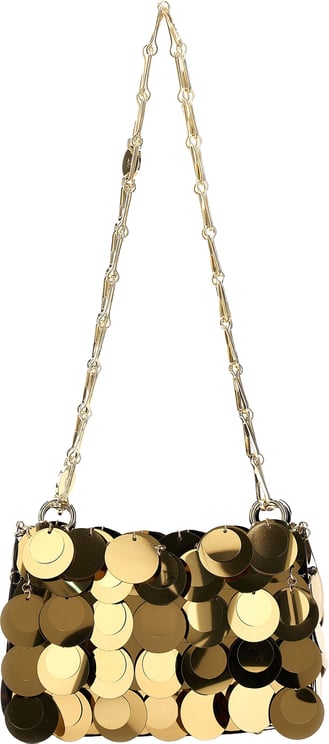 Paco Rabanne Paco Rabanne Gold Polyester Handbag