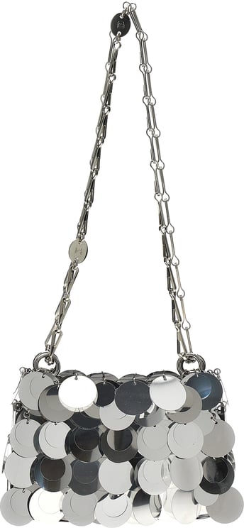 Paco Rabanne Paco Rabanne Silver Brass Shoulder Bag