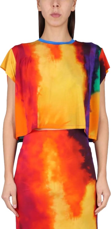 Paco Rabanne Tie-Dye Pattern T-Shirt