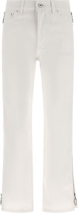 Paco Rabanne Paco Rabanne White Cotton Jeans Denim