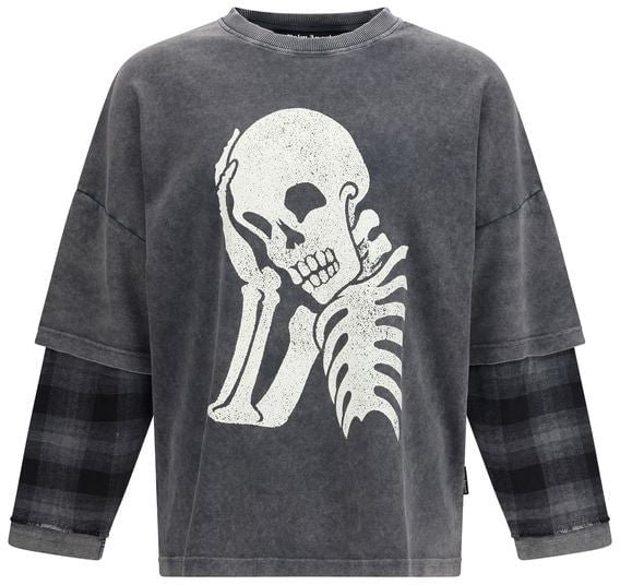 Palm Angels Palm Angels Black Cotton Shirt