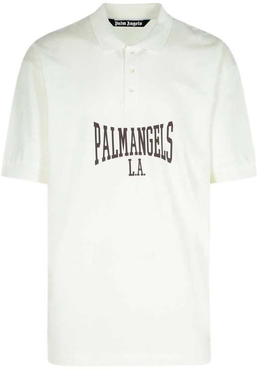 Palm Angels Palm Angels College Logo Polo