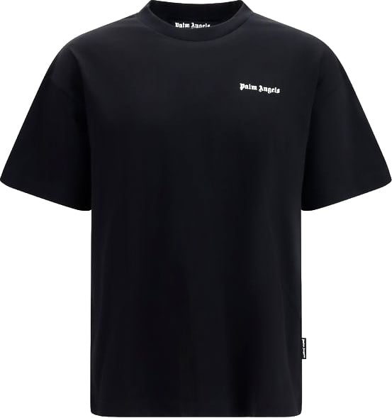 Palm Angels Palm Angels Black Cotton T-Shirt