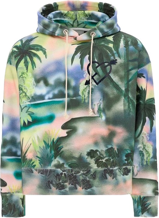 Palm Angels Palm Angels Bicolor Cotton Sweatshirt