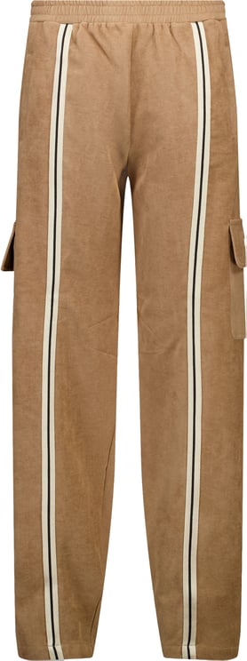 Palm Angels Palm Angels Kinder Unisex Broek In Beige
