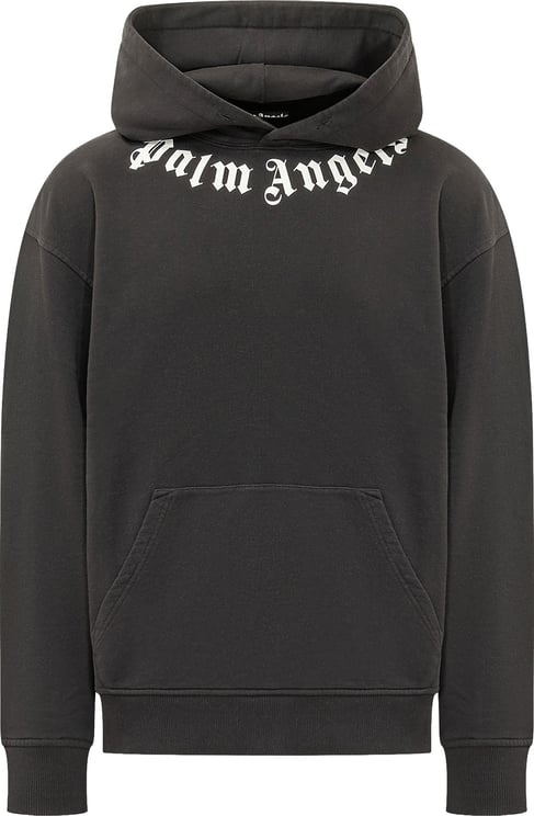 Palm Angels Felpa con Cappuccio e Logo sul Collo