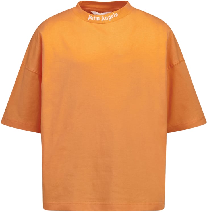 Palm Angels Palm Angels Kinder Jongens T-Shirt In Oranje