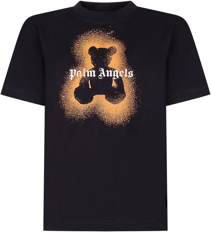 Palm Angels T-shirt con Stampa Grafica Orso