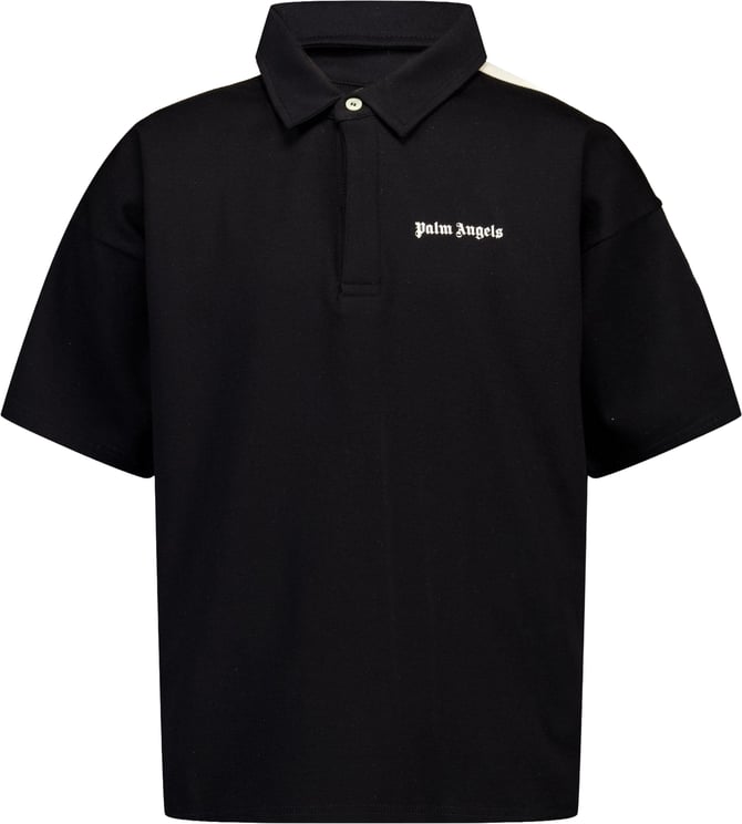 Palm Angels Palm Angels Kinder Jongens Polo In Zwart