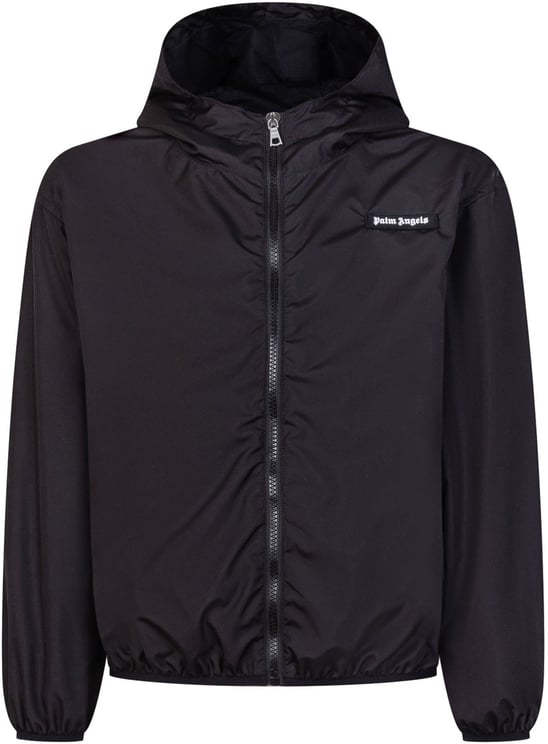 Palm Angels Giacca con Cappuccio e Zip Frontale