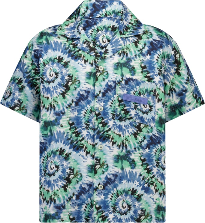 Palm Angels Palm Angels Kinder Jongens Blouse In Blauw