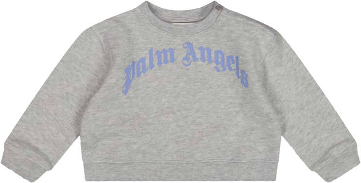 Palm Angels Palm Angels Baby Jongens Trui In Grijs