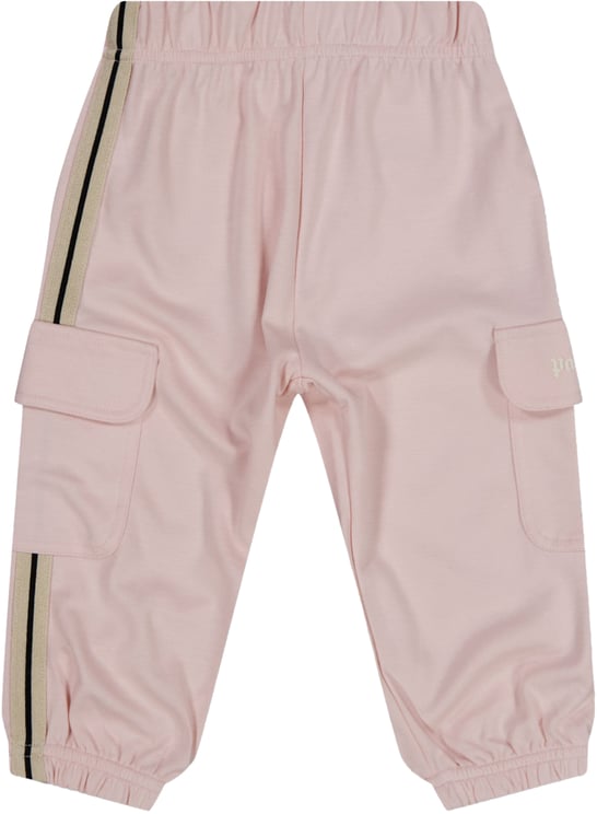Palm Angels Palm Angels Baby Meisjes Broek In Licht Roze