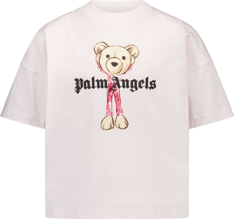 Palm Angels Palm Angels Kinder Meisjes T-Shirt In Roze