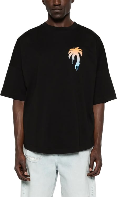 Palm Angels T-Shirts And Polos Black