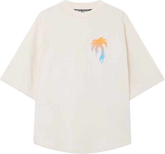 Palm Angels T-Shirts And Polos Off White Black