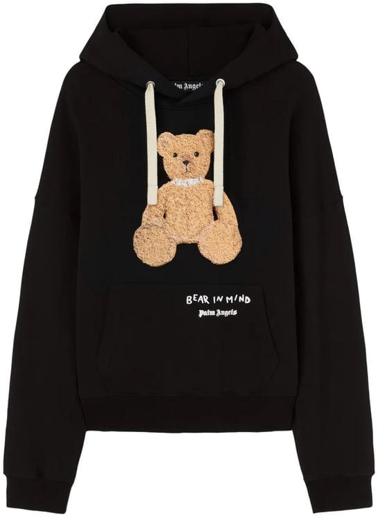 Palm Angels Bear In Mind Logo Hoodie