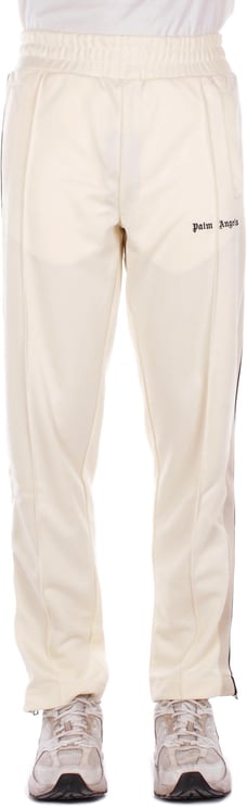 Palm Angels Trousers Ivory