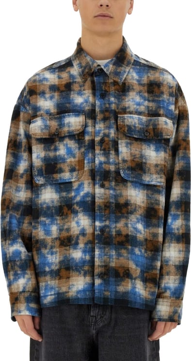 Palm Angels Plaid Shirt