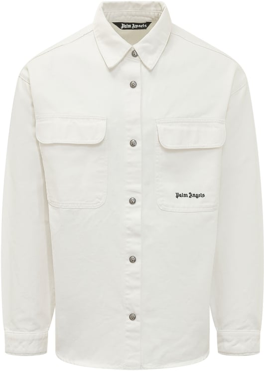 Palm Angels Camicia con Tasche e Bottoni