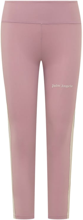Palm Angels Leggings Sportivi con Banda Laterale e Logo