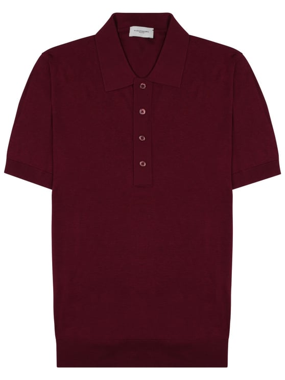 Paolo Pecora Short-Sleeve Polo Shirt With Classic Collar And Refined Finish