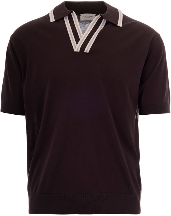 Paolo Pecora T-Shirts And Polos Brown