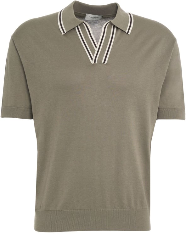 Paolo Pecora Silk blend polo skipper