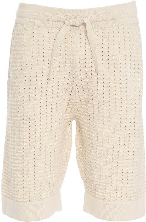 Paolo Pecora Openwork knit bermuda shorts