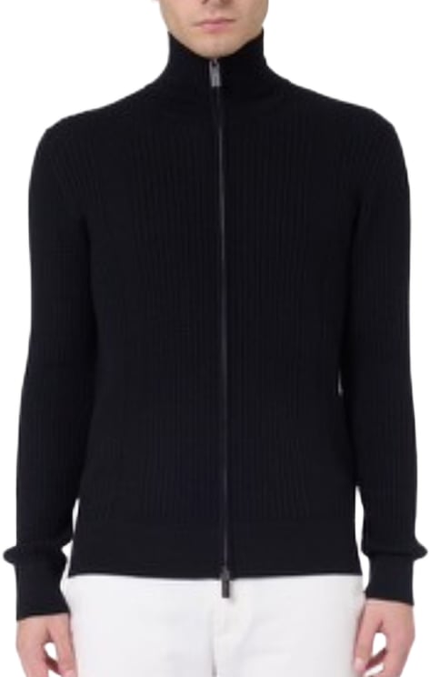 Paolo Pecora High-Neck Full-Zip Cardigan