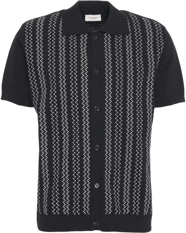 Paolo Pecora Knit polo with embroidery