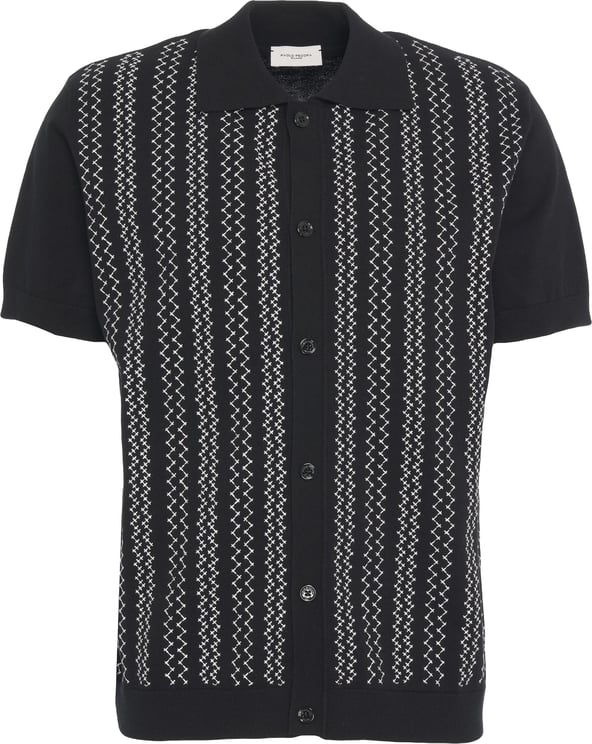 Paolo Pecora Knit polo with embroidery