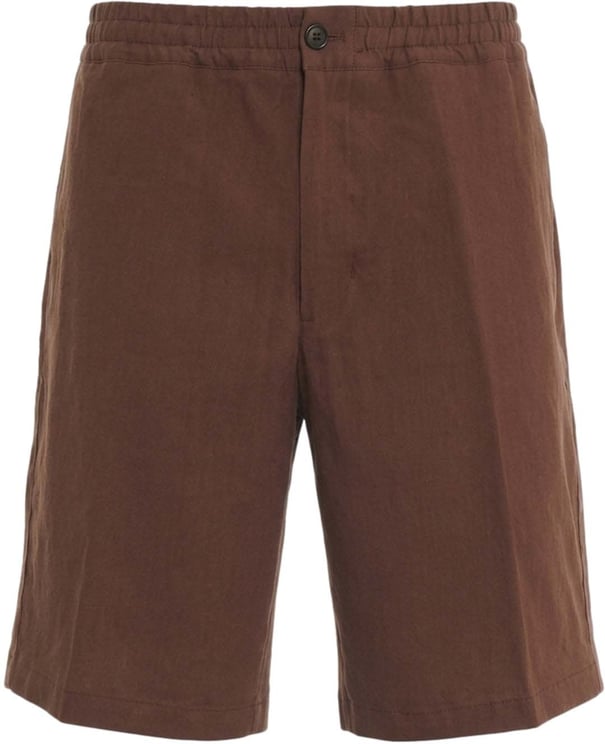 Paolo Pecora Linen blend shorts