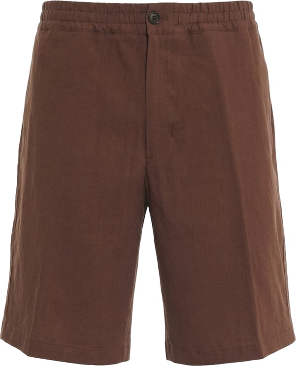 Paolo Pecora Linen blend shorts