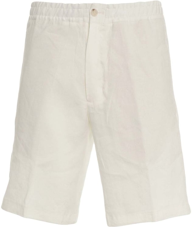 Paolo Pecora Linen blend shorts