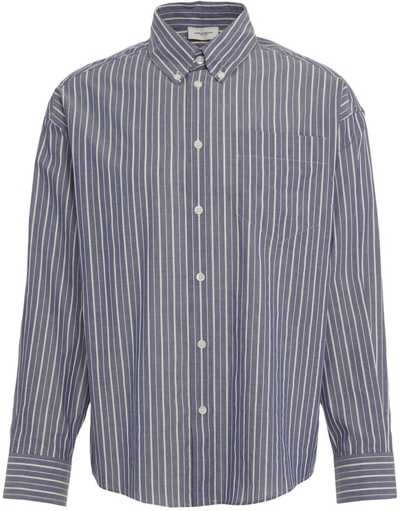 Paolo Pecora Striped cotton shirt
