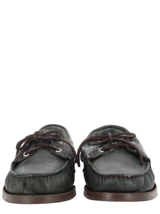 Paraboot Barth Textured Deer Leather Moccasin