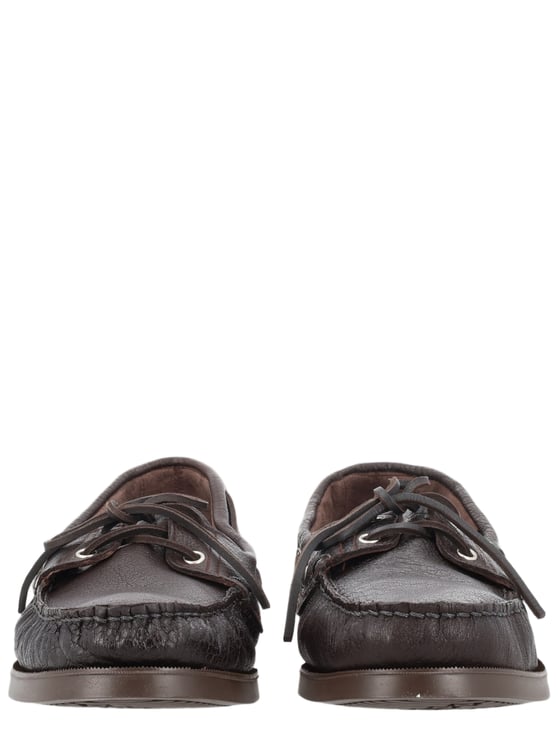 Paraboot Barth Rich Brown Suede Loafers