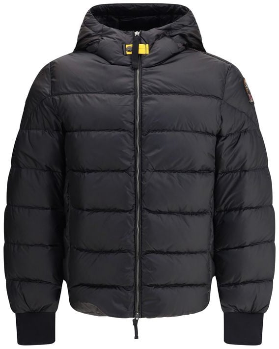 Parajumpers Parajumpers Black Polyamide Jacket Coat