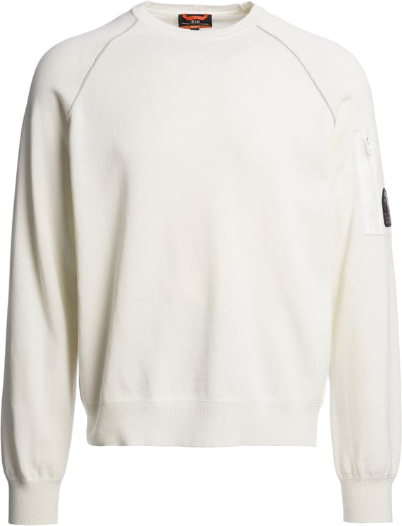 Parajumpers knitwear barr star white
