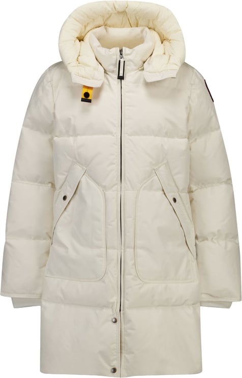 Parajumpers Parajumpers Longbear Kinder Meisjes Winterjas In Off White