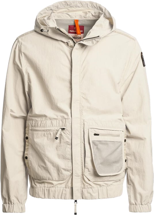 Parajumpers Heren Rube Hooded Jacket Beige