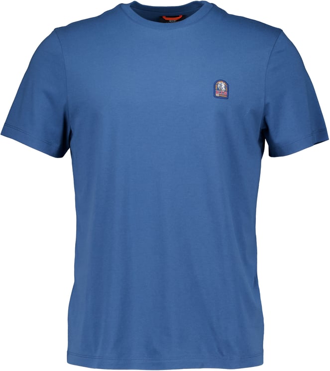 Parajumpers Parajumpers Patch Tee T-shirts Blauw Pmtser01