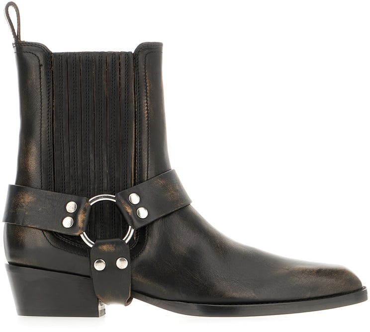 Paris Texas Paris Texas Black leather Helena boots