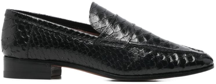 Paris Texas Flat Shoes Black